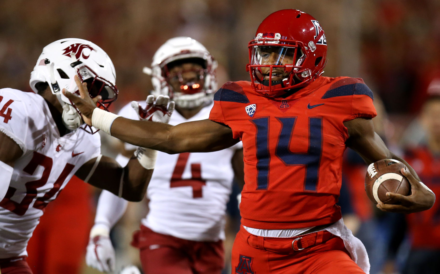 Arizona Wildcats vs. No. 15 Washington State Cougars college football (copy)